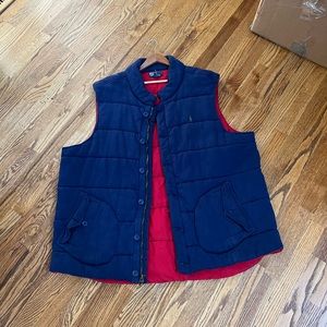 Mens Polo by Ralph Lauren blue vest 3x